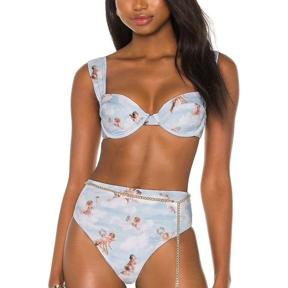 NWT WeWoreWhat Angels Bathing Suit Set- Size M